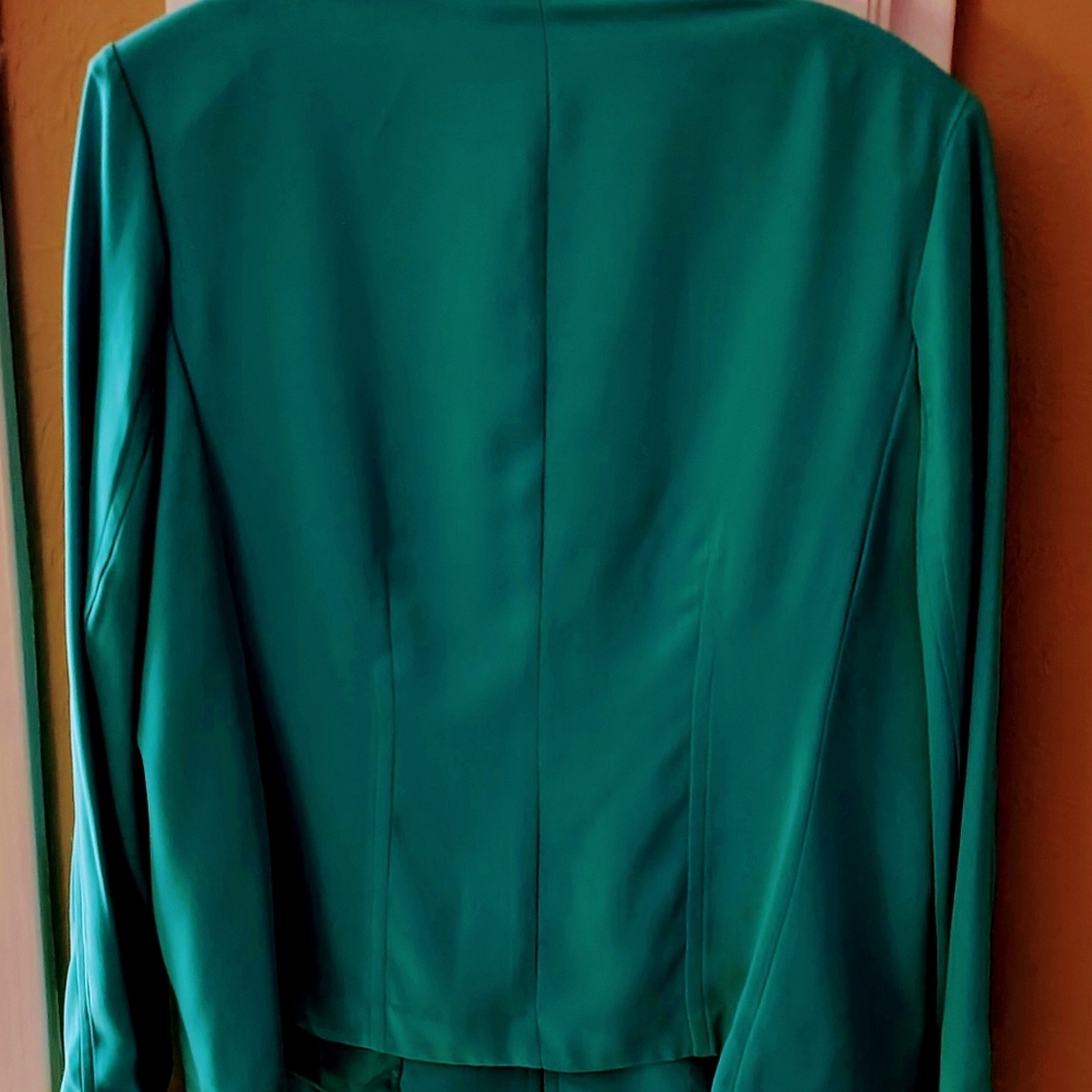 Women's Kate Rosy Seafoam Color Blazer. L Or XXL Not Known. Very Nice Condition. - Picture 5 of 14
